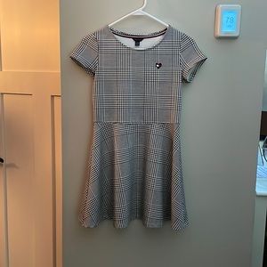 Black and White Plaid Tommy Hilfiger dress